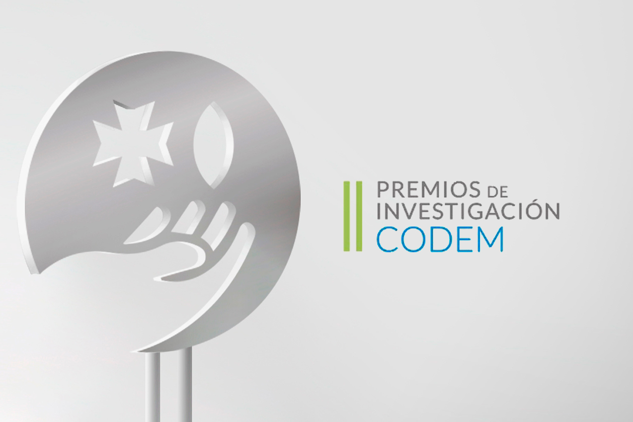 Logotipo Identidad y galardón premios CODEM