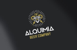 diseño logotipo Alquimia Beer Company