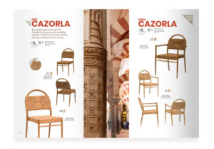 diseño de doble página modelo nuevo destacado