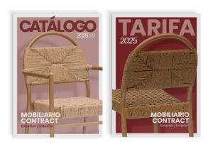 portadas catálogo y tarifa Reyma mobiliario contract